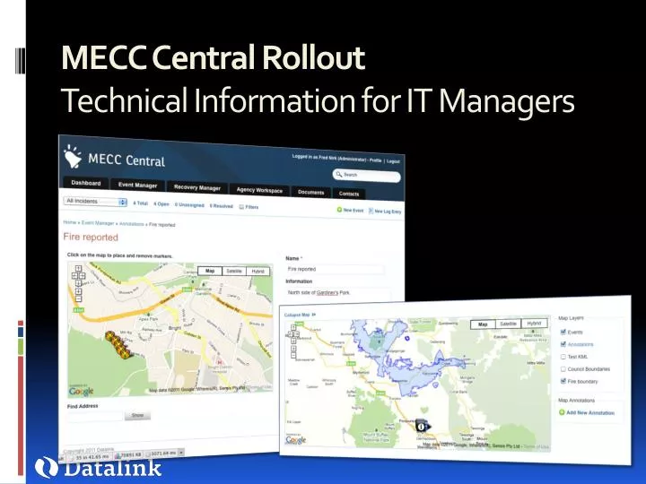mecc central rollout technical information for it managers