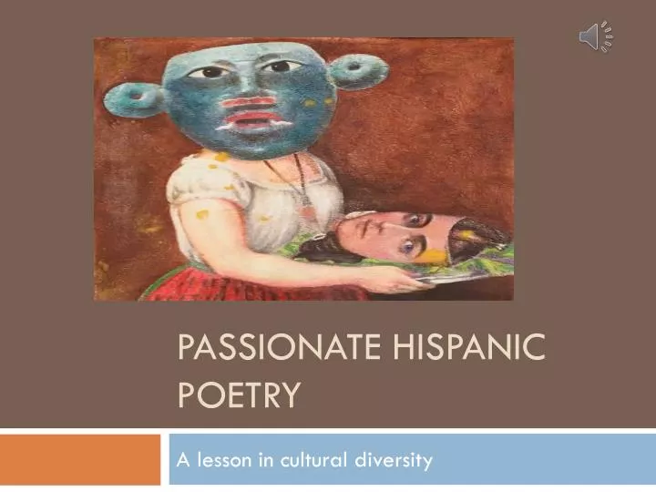 passionate hispanic poetry