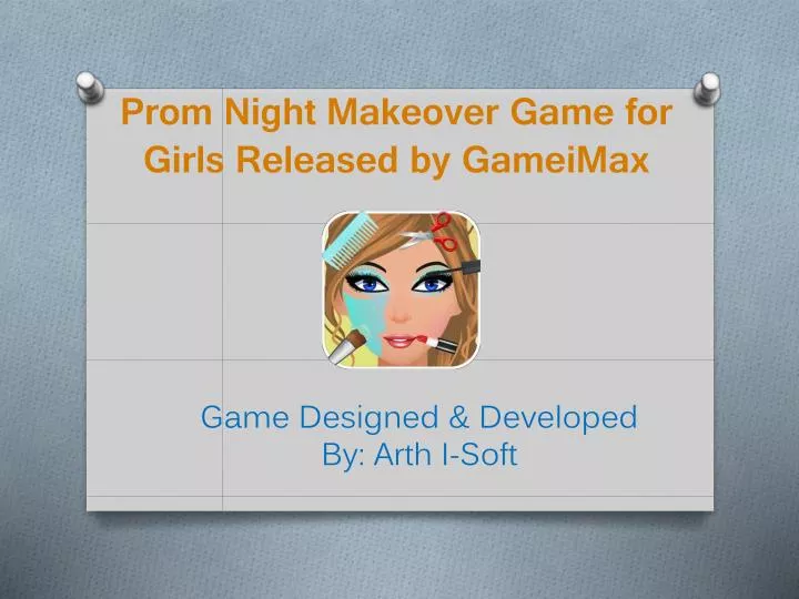 prom night makeover game for girls released by gameimax