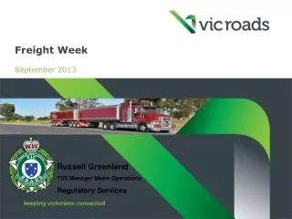 Freight Week September 2013