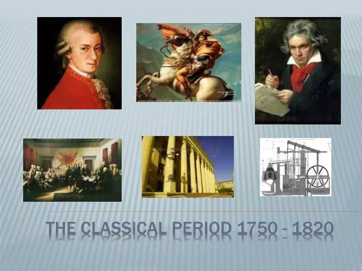 the classical period 1750 1820