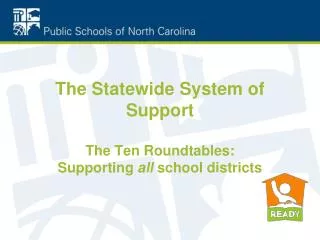 The Statewide System of Support The Ten Roundtables: Supporting all school districts