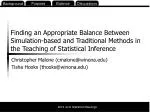 Christopher Malone (cmalone@winona.edu) Tisha Hooks (thooks@winona.edu) - slide 1