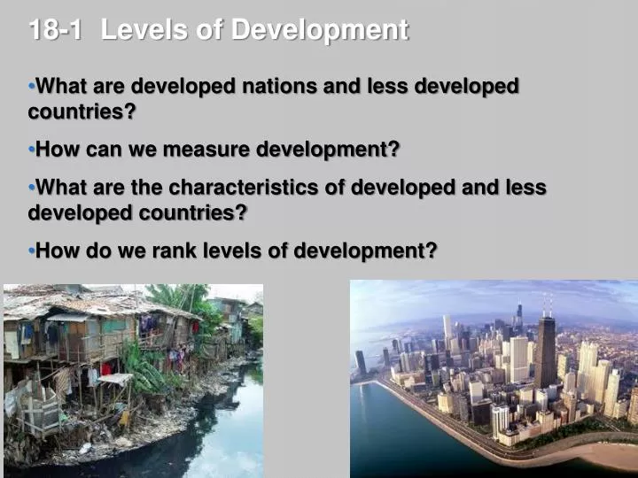 18 1 levels of development