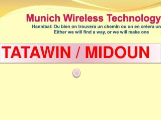 TATAWIN / MIDOUN