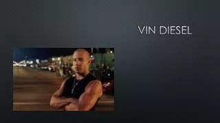 vin diesel