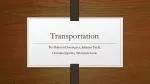 Transportation - slide 1