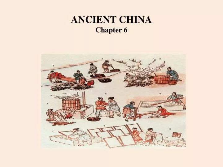 ancient china chapter 6