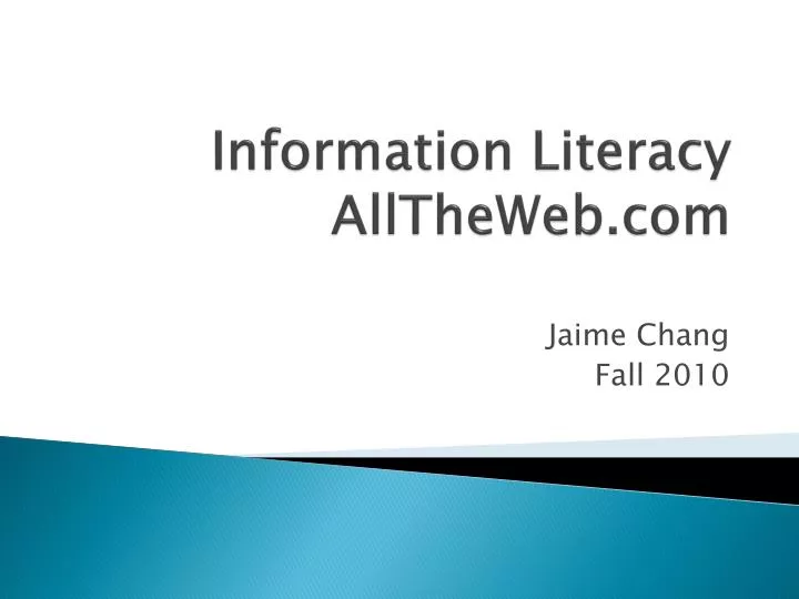 information literacy alltheweb com