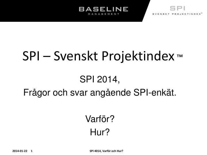 spi svenskt projektindex