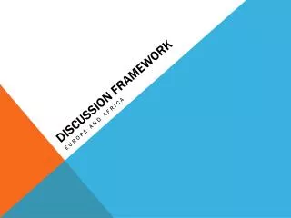 Discussion Framework