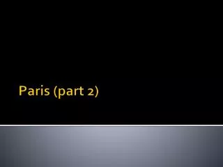 paris part 2