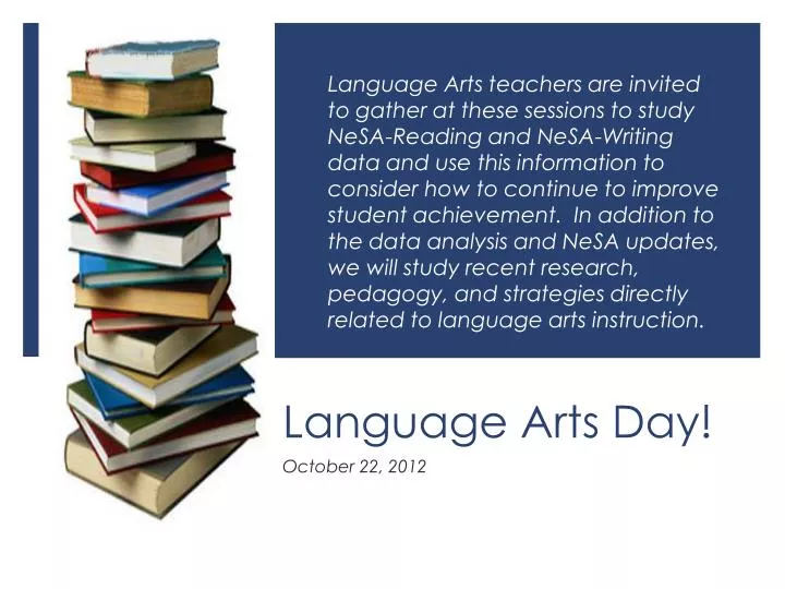 language arts day