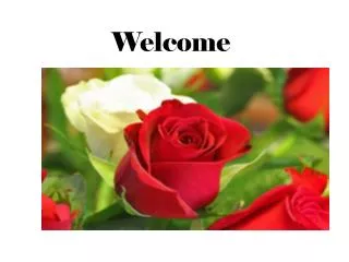 Welcome