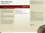 Main title text: Subtitle Text - slide 1