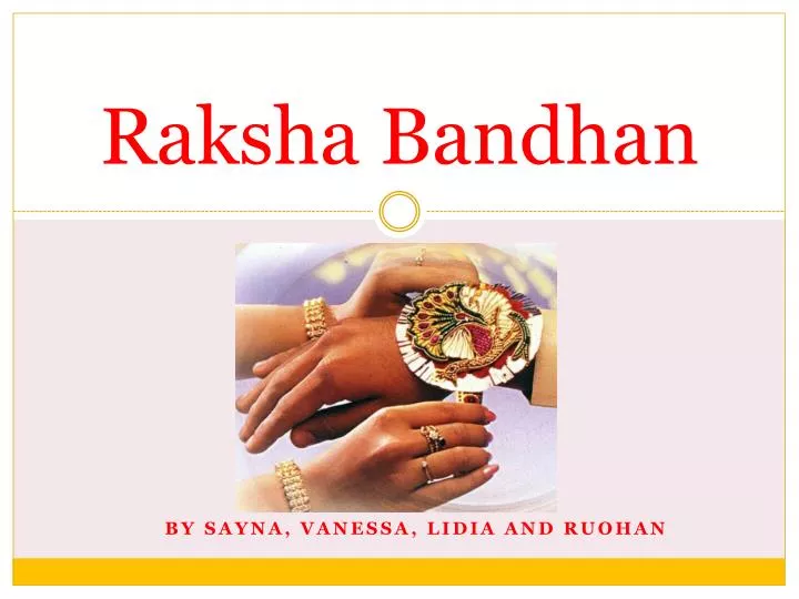 raksha bandhan