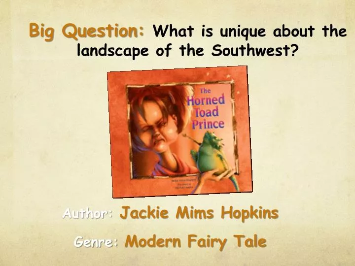 author jackie mims hopkins genre modern fairy tale