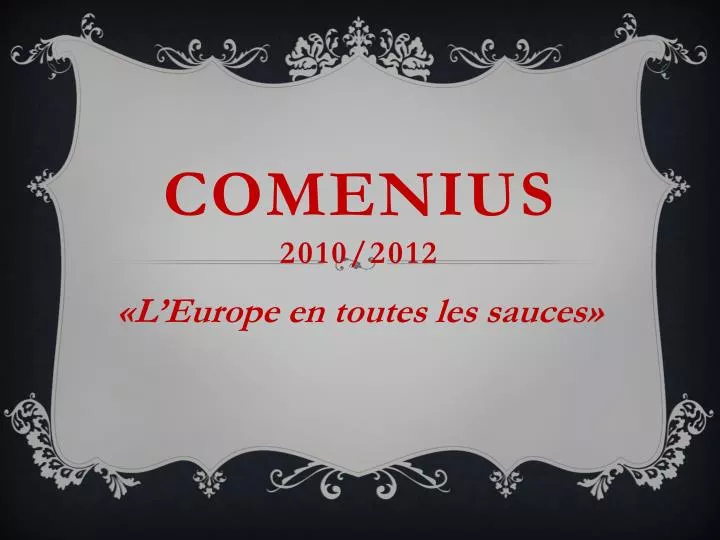 comenius 2010 2012