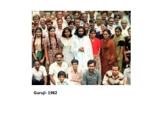 Guruji - 1982