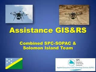 Assistance GIS&amp;RS