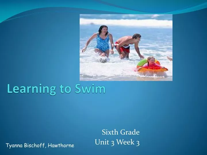 presentation high school swim lessons