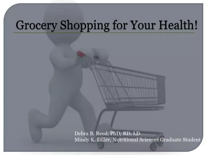grocery shopping for your health
