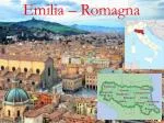 Emilia – Romagna - slide 1