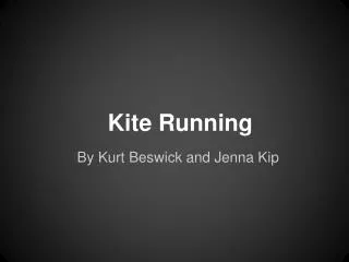 Kite Running
