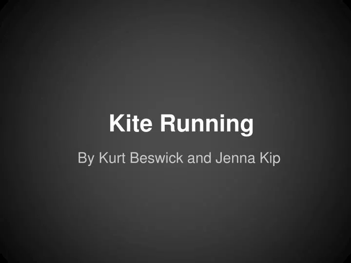 kite running