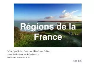 r gions de la france