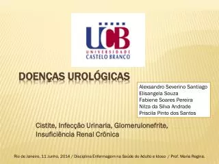 cistite infec o urinaria glomerulonefrite insufici ncia renal cr nica