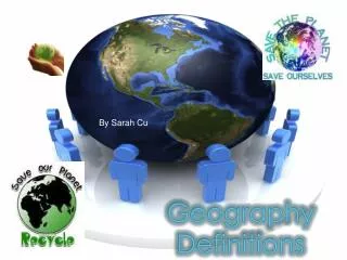 Geography Definitions