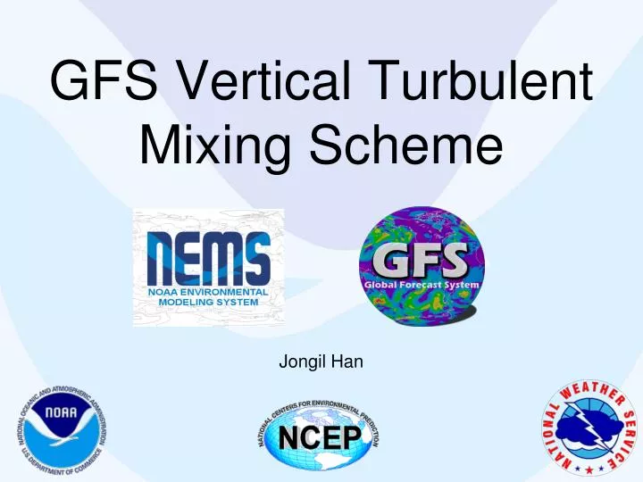 gfs vertical turbulent mixing scheme
