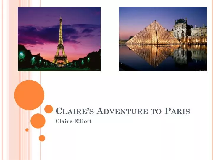 claire s adventure to paris