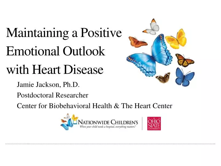 jamie jackson ph d postdoctoral researcher center for biobehavioral health the heart center