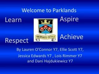 Welcome to Parklands
