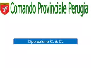 Comando Provinciale Perugia