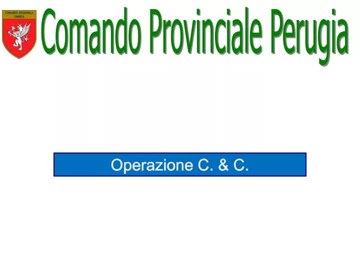 comando provinciale perugia