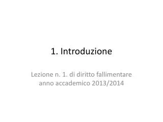 1 introduzione