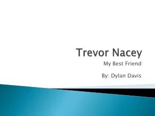 Trevor Nacey