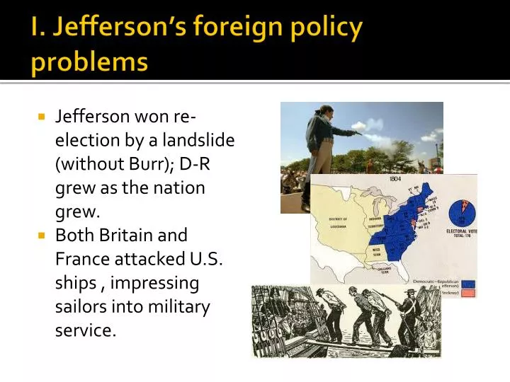 i jefferson s foreign policy problems