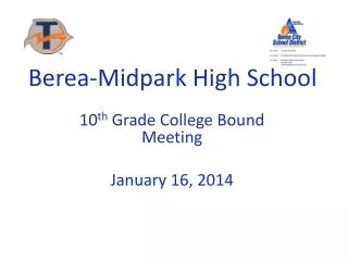 Berea- Midpark High School