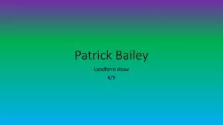 Patrick Bailey