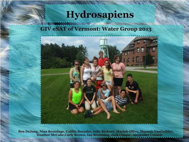 hydrosapiens