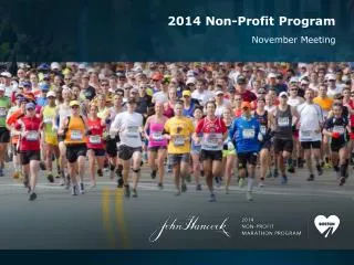 2014 Non-Profit Program