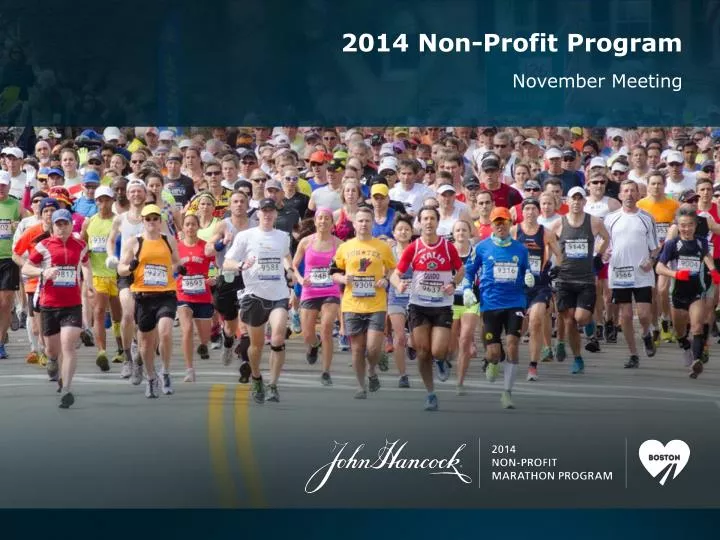 2014 non profit program