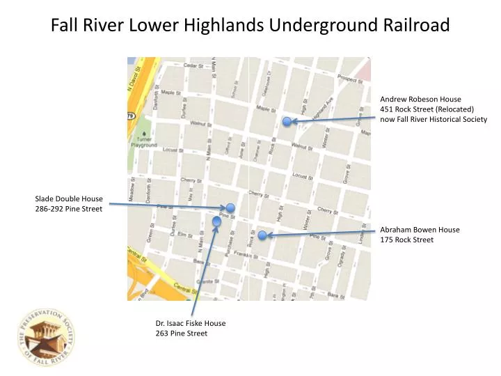 fall river lower highlands underground railroad