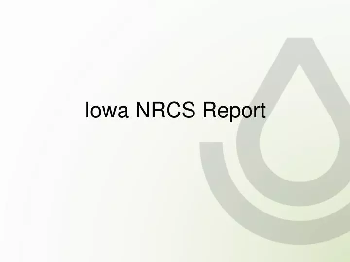 iowa nrcs report