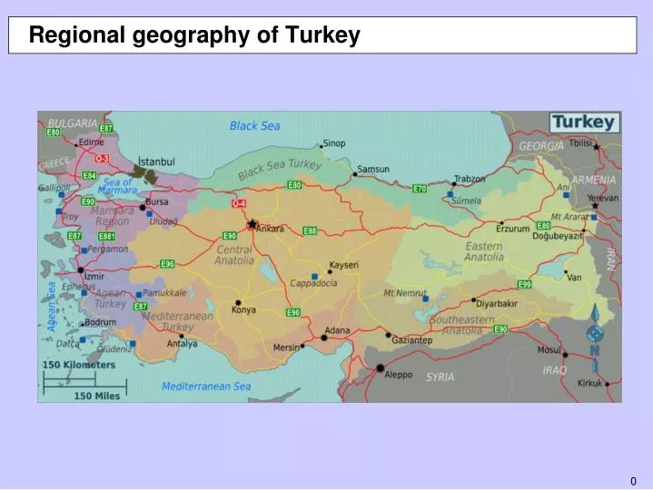 regional geography of turkey