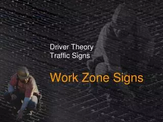 Driver Theory Traffic Signs